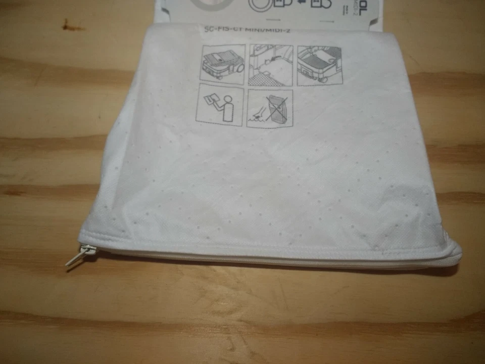 Festool  CT 15 dust extractor REUSABLE filter bag WITH ZBLong ZIP  - Image 4 of 4