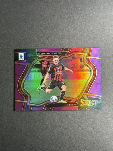 2022-23 Panini Select Serie A Alexis Saelemaekers Purple Prizm /49 #201