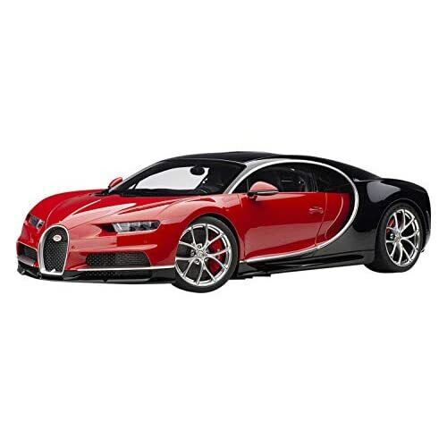 AUTOart 1/12 BUGATTI CHIRON 2017 Red Black 12113 w/Tracking NEW - Picture 1 of 10