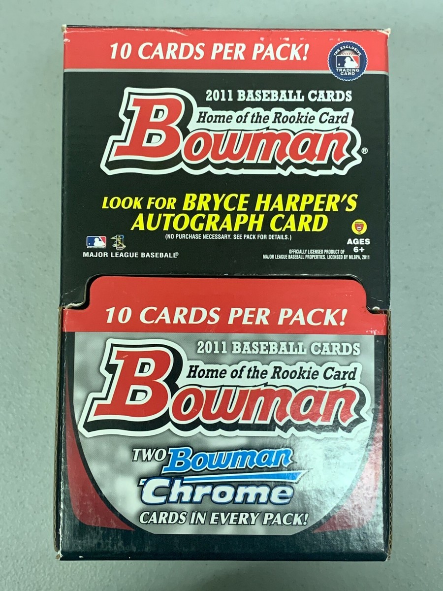 EMPTY* 2011 Bowman RETAIL Gravity Feed Rigid Cardboard Box Bryce