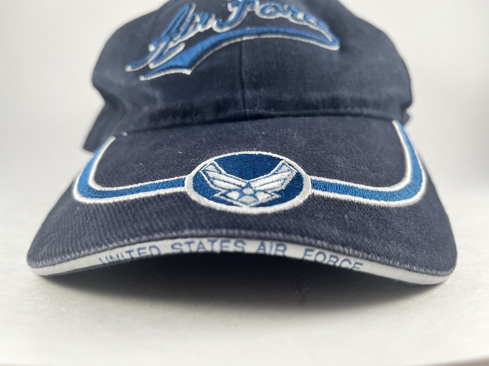 Air Force Hat Eagle Crest Adjustable Embroidered - image 3