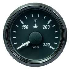 Vdo Singleviu 52mm 2-116 Water Temp. Gauge - 250deg F - 291-22 Ohm Vdo Singleviu 52mm 2-116 Water Temp. Gauge - 250deg F - 291-22 Ohm