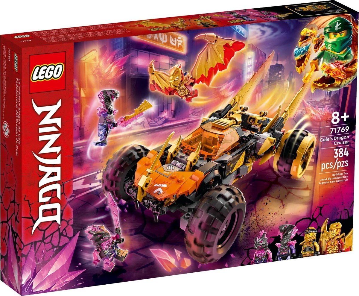 LEGO Ninjago Crystallized Cole's Dragon Cruiser #71769