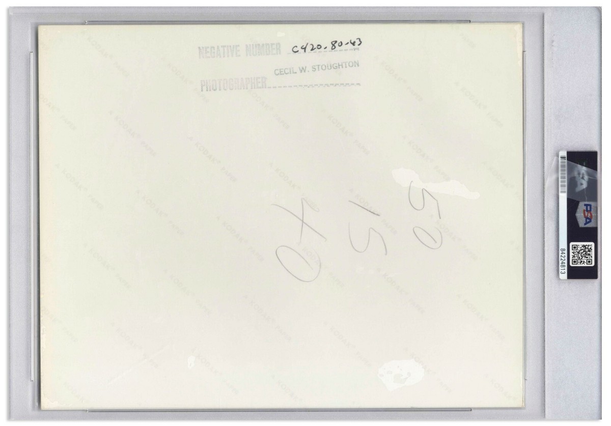 PSA Type I Photo Jackie John F. Kennedy Encapsulated | eBay
