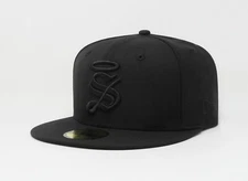 New Era 59Fifty Men Women Cap Santos Laguna Soccer Club Black Fitted Hat