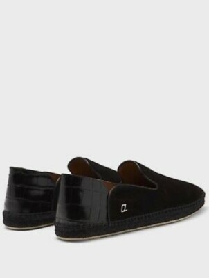 Christian Louboutin Espadon Black Espadrilles New (red  display picture 3