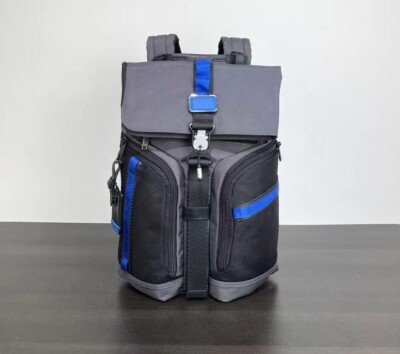 TUMI Logistic ALPHA BRAVO 232759 Blue Black Gray Men's