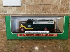 2000 Hess Miniature "First Hess Truck" Box  Hess Mini Truck