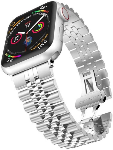 Stainless Steel Band Metal Strap for Apple Watch Ultra 10 9 8 7 6 5 SE 49mm 45mm - Picture 18 of 38