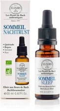Elixirs & Co Sommeil - Fleurs de Bach - 20 ml - Bio - Gouttes -Quiétude Repos