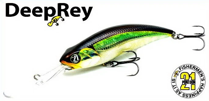 PONTOON 21 POISSON NAGEUR DEEPREY 105F-DR (Crankbait) grand plongeur - Photo 1/1
