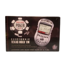World Series Of Poker Electronic Texas Hold'em Handheld Game