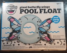 NIB BIGMOUTH BUTTERFLY POOL FLOAT POOL FUN AGES 8 