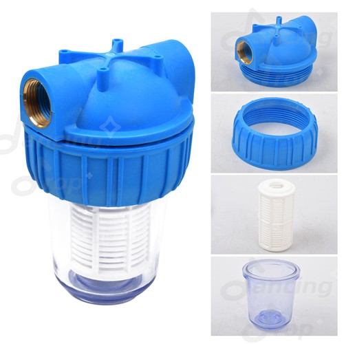 5 Zoll Wasserfilter Trinkwasserfilter Brunnenwasser Gartenpumpe Vorfilter Pool - Bild 4 von 14