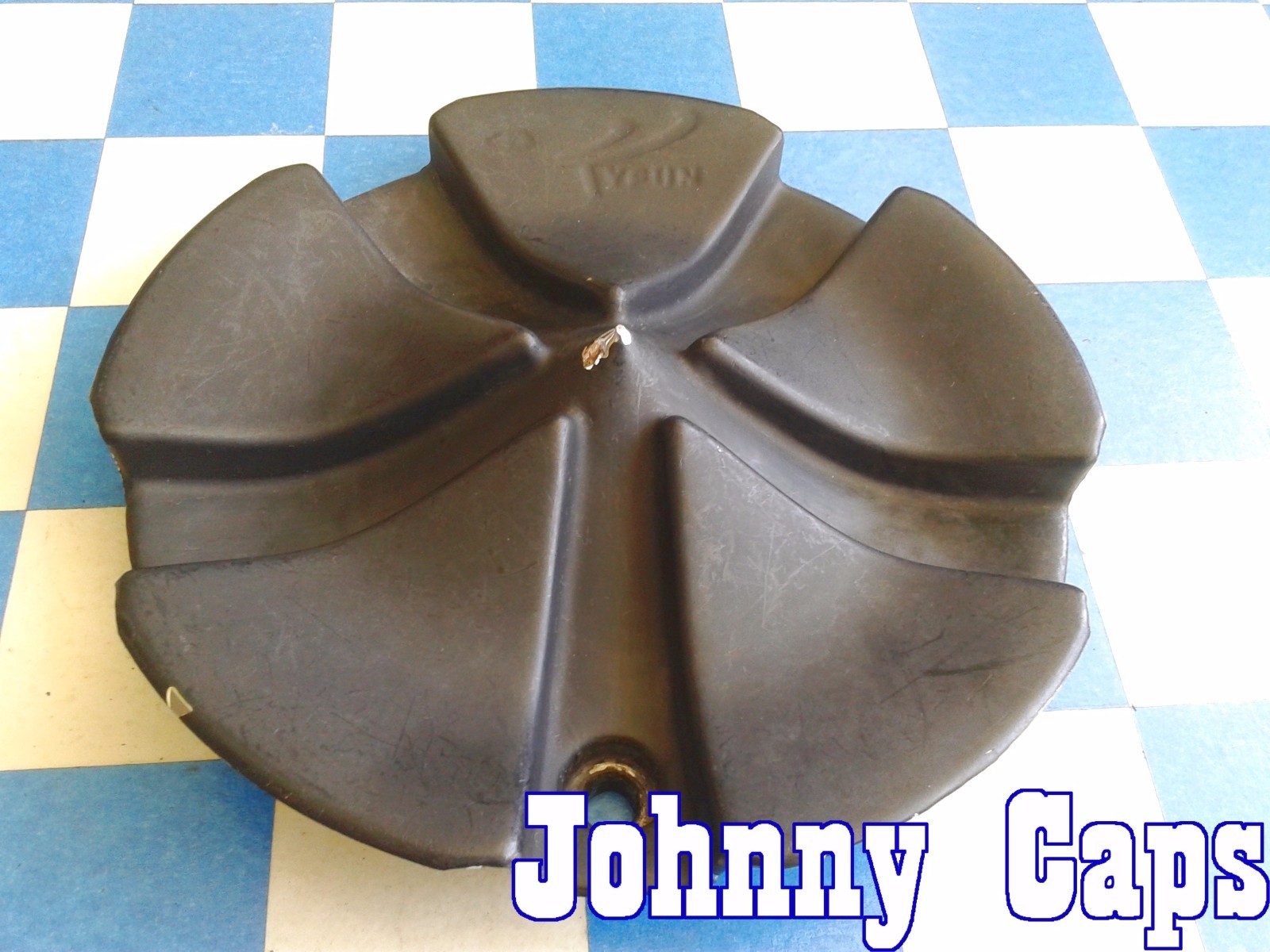 TYFUN Wheels [32] PAINTED BLACK Center Caps # 842 Custom Wheel Center Cap (1)