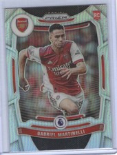 GABRIEL MARTINELLI 2021-22 PANINI PRIZM EPL SILVER PRIZM ROOKIE RC #203