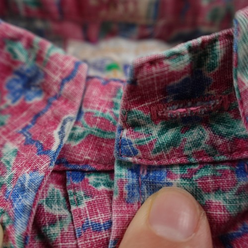Vintage Reyn Spooner Hawaiian Shirt Mens M Red Tropical Traditional 1983 - Picture 10 of 18
