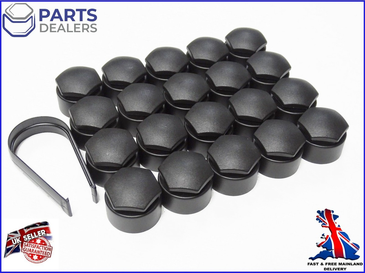 WHEEL NUT COVERS AUDI A3 A4 A6 A7 A8 TT Q3 Q5 Q7 LOCKING BOLT CAPS