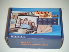 USB 3.0 Video Game Capture Card 4K Input 1080p Output