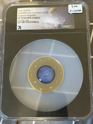 2023 Cameroon S500F Solar System Neptune Magnifier NGC PR70 Ultra Cameo