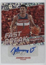 2022 Panini Donruss Optic Fast Break Signatures Johnny Davis #FBS-JDV Auto 4f5