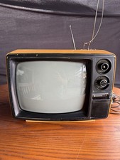 Sanyo 21t69 Yellow Tv Working Missing Top Knob With Two Antennas