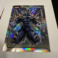 2026 Topps Chrome Marvel Sleeper Agent Storm’s Lightning Refractor #100