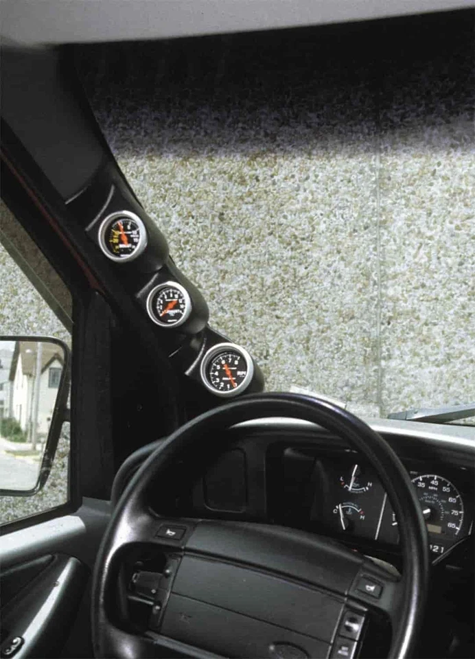 Medidor automático 17316 2-1/16" triple calibre pilar Foto 2 de 4