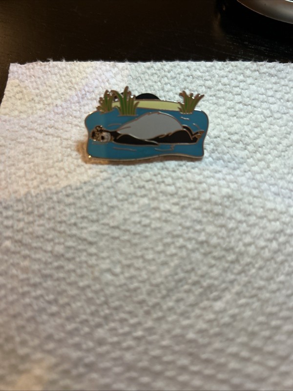 Disney Jungle Book Baloo Sleeping in Water Sweet Dreams Mystery Pin