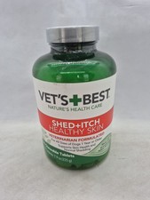 Vet's Best Shed  Itch Healthy Coat For Dogs 150 Total Chewable Tablets 5/2029