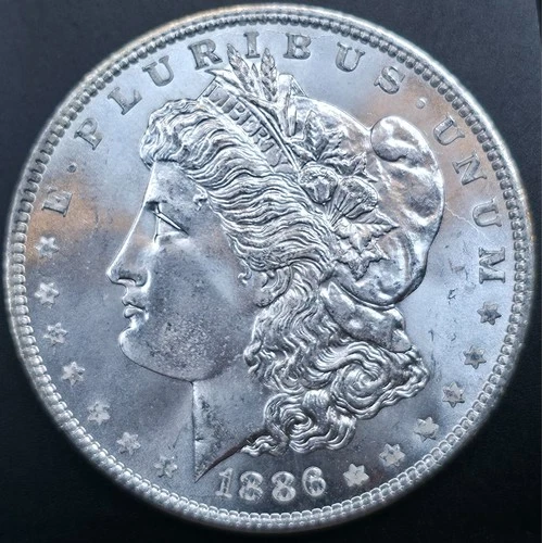1886-P Morgan Silver Dollar *Outstanding Uncirculated GEM*