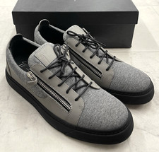 NIB Giuseppe Zanotti Frankie Sneakers In Grey Size: 47 US 13