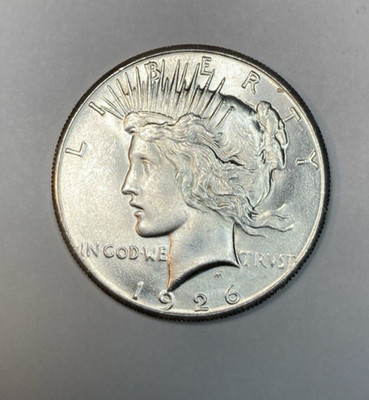 1926 Peace Dollar Flashy Bright Fresh Crisp New BU++