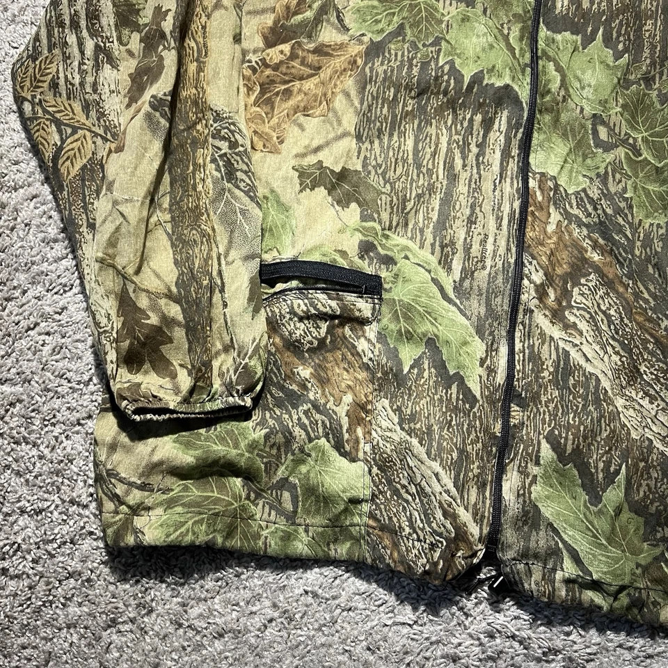 Vintage Liberty Realtree Camo Full Zip Bug Guard Jacket Mesh Lightweight 2XL - Image 2 of 4