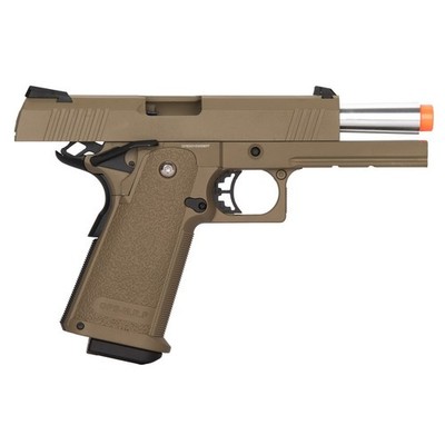 Golden Eagle IMF Hi-Capa Desert Warrior Tactical Airsoft GBB Training Pistol