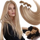 CLEARANCE 200S THICK Nail U Tip Human Remy Hair Extensions Pre-Bonded Keratin 1G