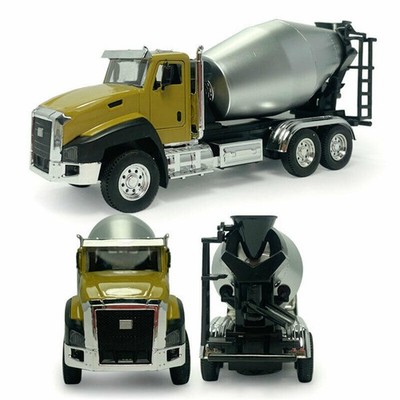 1:50 Pull Back Cement Mixer Truck Construction Model Car Diecast Kids Toy Gift a