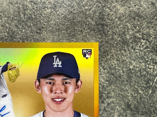 Roki Sasaki True Gold Refractor Auto /50 2025 Topps Chrome Platinum #CPA-RS RC - Bild 3 von 10