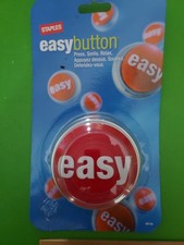 STAPLES -TALKING 'THAT WAS EASY' BUTTON  BRAND NEW.