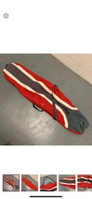 BURTON SNOWBOARDS Travel Carry Bag for Snowboard. Colorway Is Red Gray Cream