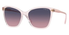 Vogue Woman Sunglasses VO5520SF 2942I6 56mm Pink -Pink/Blue Gradient Lens -NEW