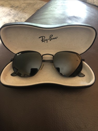 Model Display RayBan Hexagonal 3548 Black 54/21mm Men Women Ray Ban