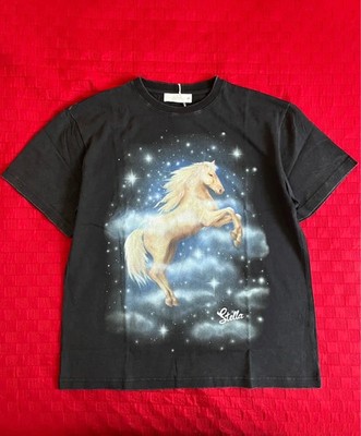 H&M Stella McCartney T-Shirt Tee Oversize Horse Stampata Cavallo Gr. S NEU