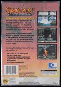 Shinobi Legions Sega Saturn - PSA WATA 9.8A - #1 Highest Graded - NEW - SEALED