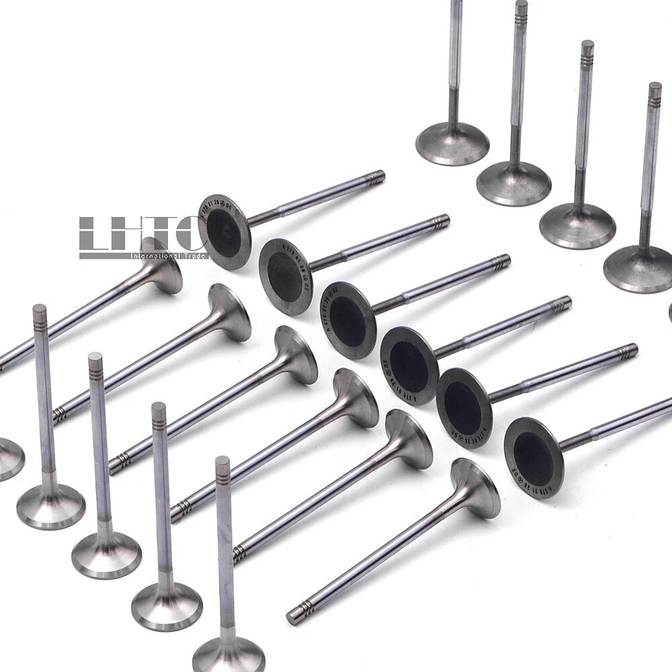 Juego de válvulas de admisión y escape para Mercedes-Benz E350 CLS350 CGI W204 W212 M276 3,5 Foto 3 de 4