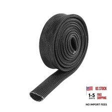 Fiberglass Heat Wire Shield Sleeve Heat High Temp Shield Adjustable Heat