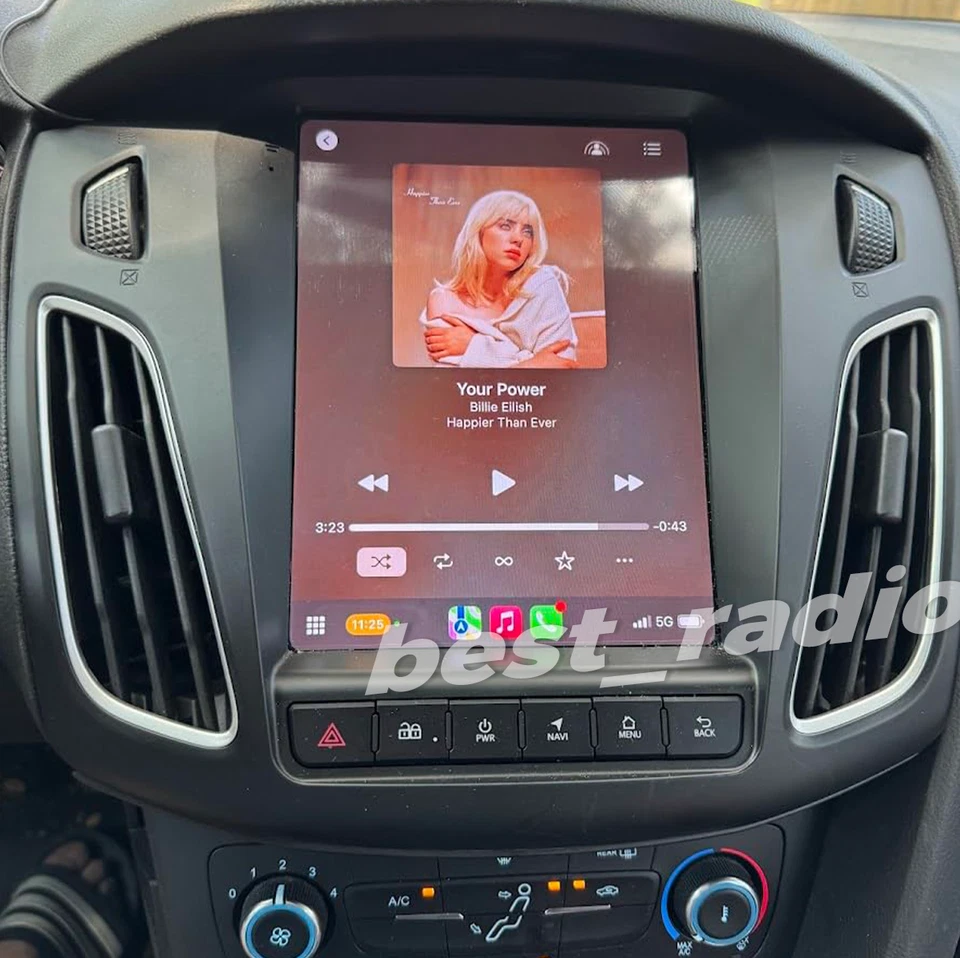 For Ford Focus 2012-2018 Apple Carplay Android 15 Car Stereo Radio GPS Navi WIFI Foto 3 de 4