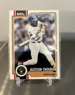 2026 Topps Series 2 Vintage Stock Jackson Chourio Brewers 63/99