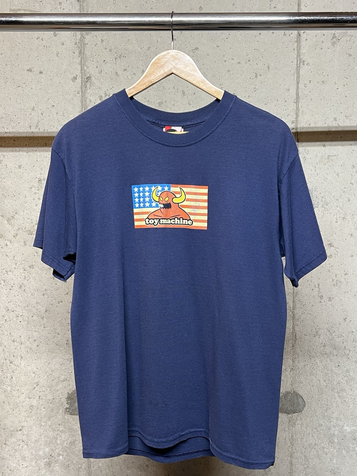 Early 2000s Toy Machine Skateboards T-Shirt Navy Men's Medium 19x27