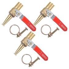 3pcs Outdoor Garden Faucet Copper Bibcock Antique Tap Watering Faucet